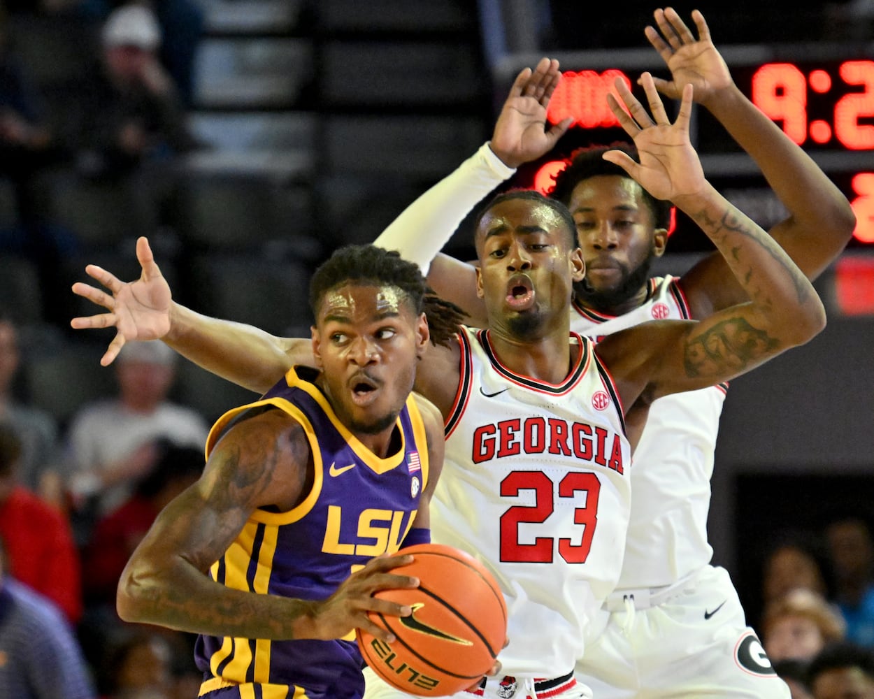 Georgia vs LSU basketball