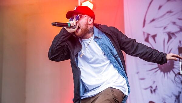 FILE - In this July 29, 2016 file photo, Mac Miller performs at Lollapalooza in Chicago. Miller, the platinum hip-hop star whose rhymes vacillated from party raps to lyrics about depression and drug use, has died at the age of 26. A family statement released through his publicists says Miller died Friday, Sept. 7, 2018, and there are no further details available on how he died. (Photo by Amy Harris/Invision/AP)