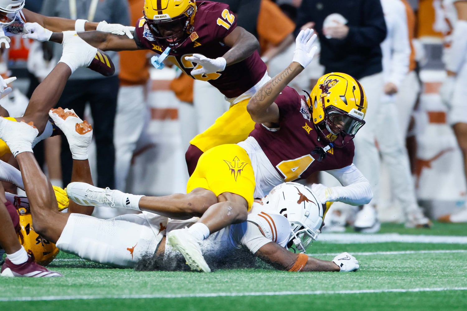 Texas Longhorns vs. Arizona State Sun Devils