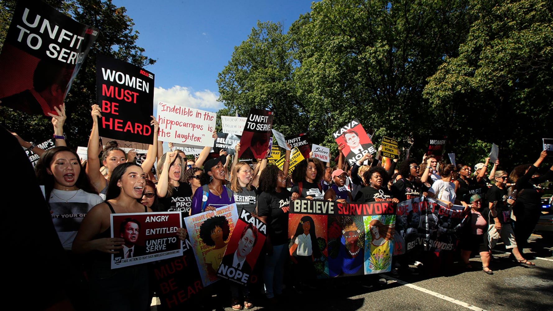 Thousands of protesters rally on Capitol Hill