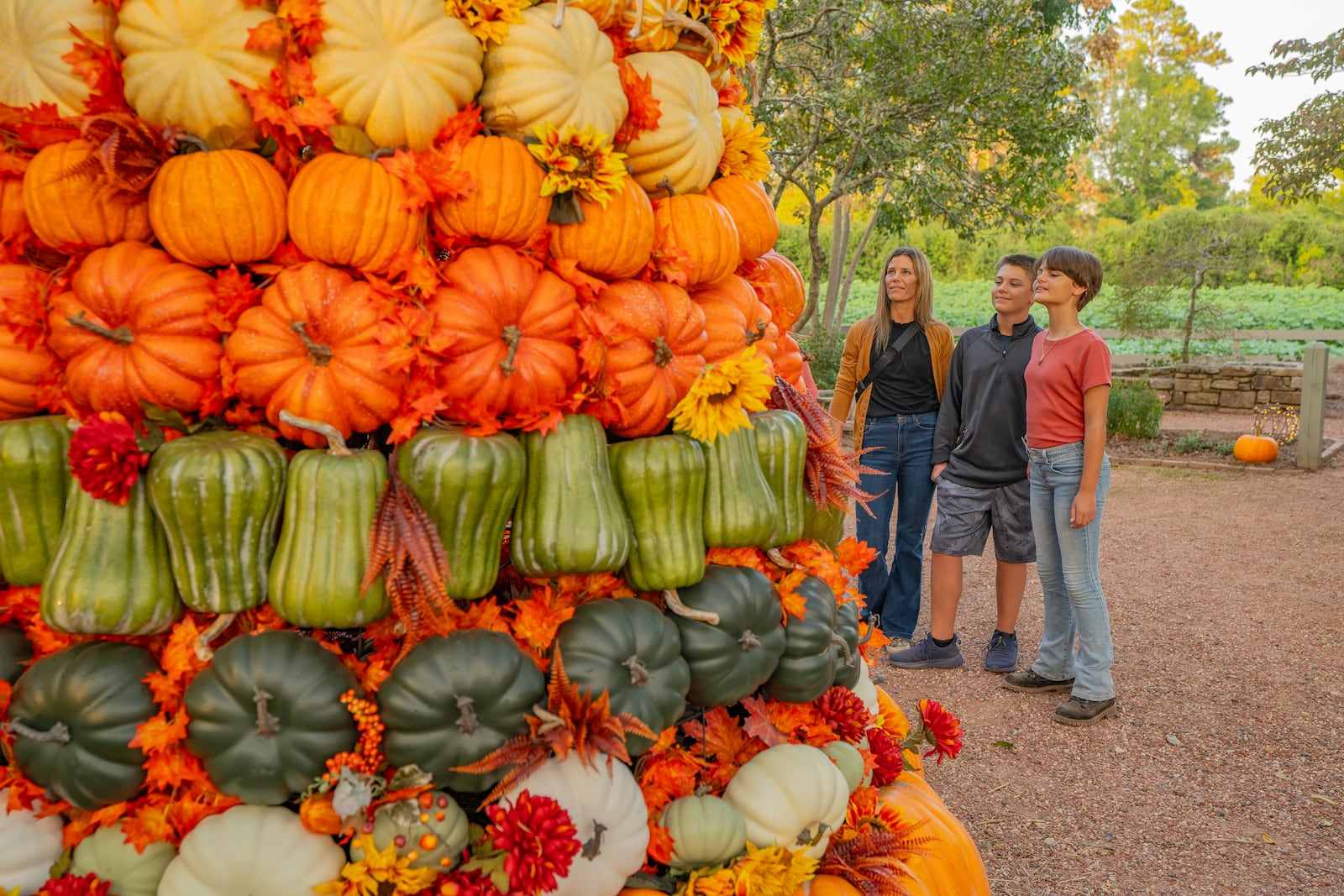 It’s pumpkin and gourd time at Pumpkins at Callaway Gardens, which runs from September to early November. Courtesy of Callaway Gardens