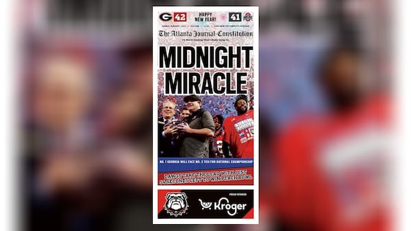 A special front page in the Sunday ePaper edition carries the headline "Midnight Miracle!"