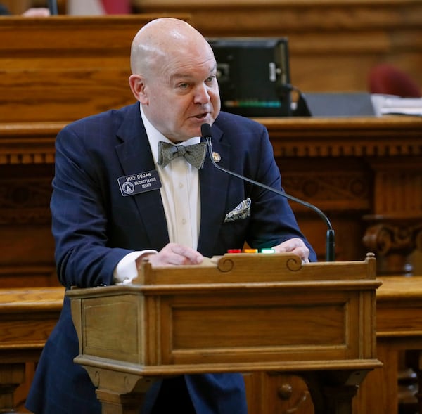 Senate Majority Leader Mike Dugan, R-Carrollton. Bob Andres / bandres@ajc.com