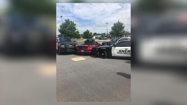 Long was arrested in the parking lot of a Loganville Kroger.