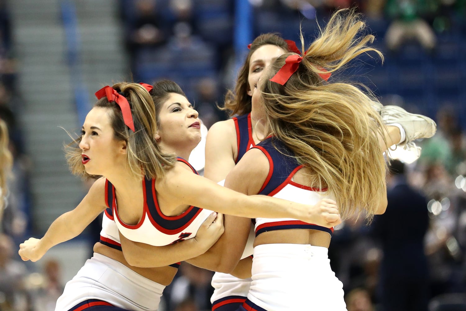 NCAA cheerleaders