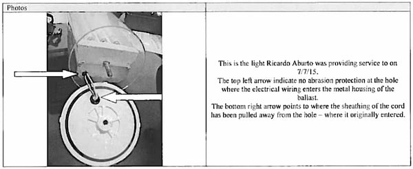 In 2015, a Fieldale handyman was fatally electrocuted when he touched his screwdriver to a bolt while attempting to fix a high-power light. OSHA cited Fieldale for failing to insulate the wiring and for leaving the light on while the handyman was working on it.