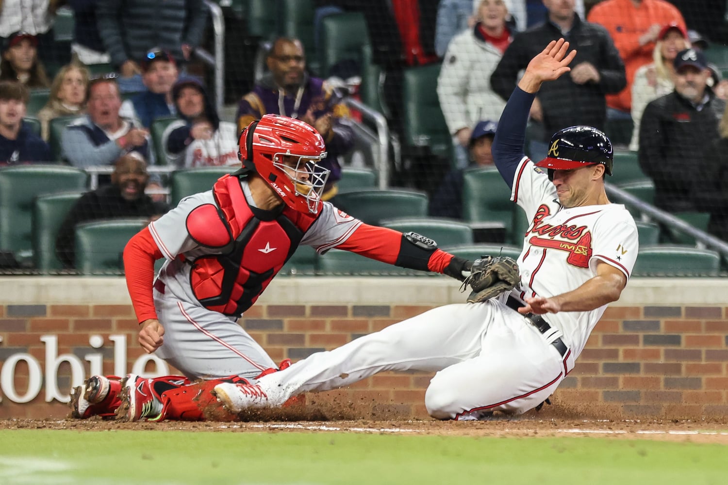 Atlanta Braves and Reds