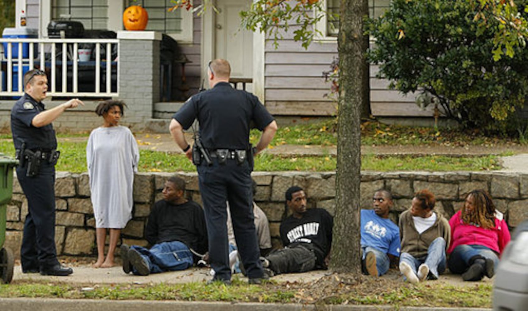 Police raid in Atlanta