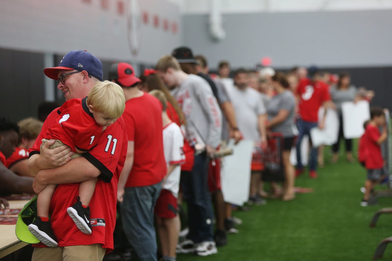 Photos: Bulldogs greet their fans