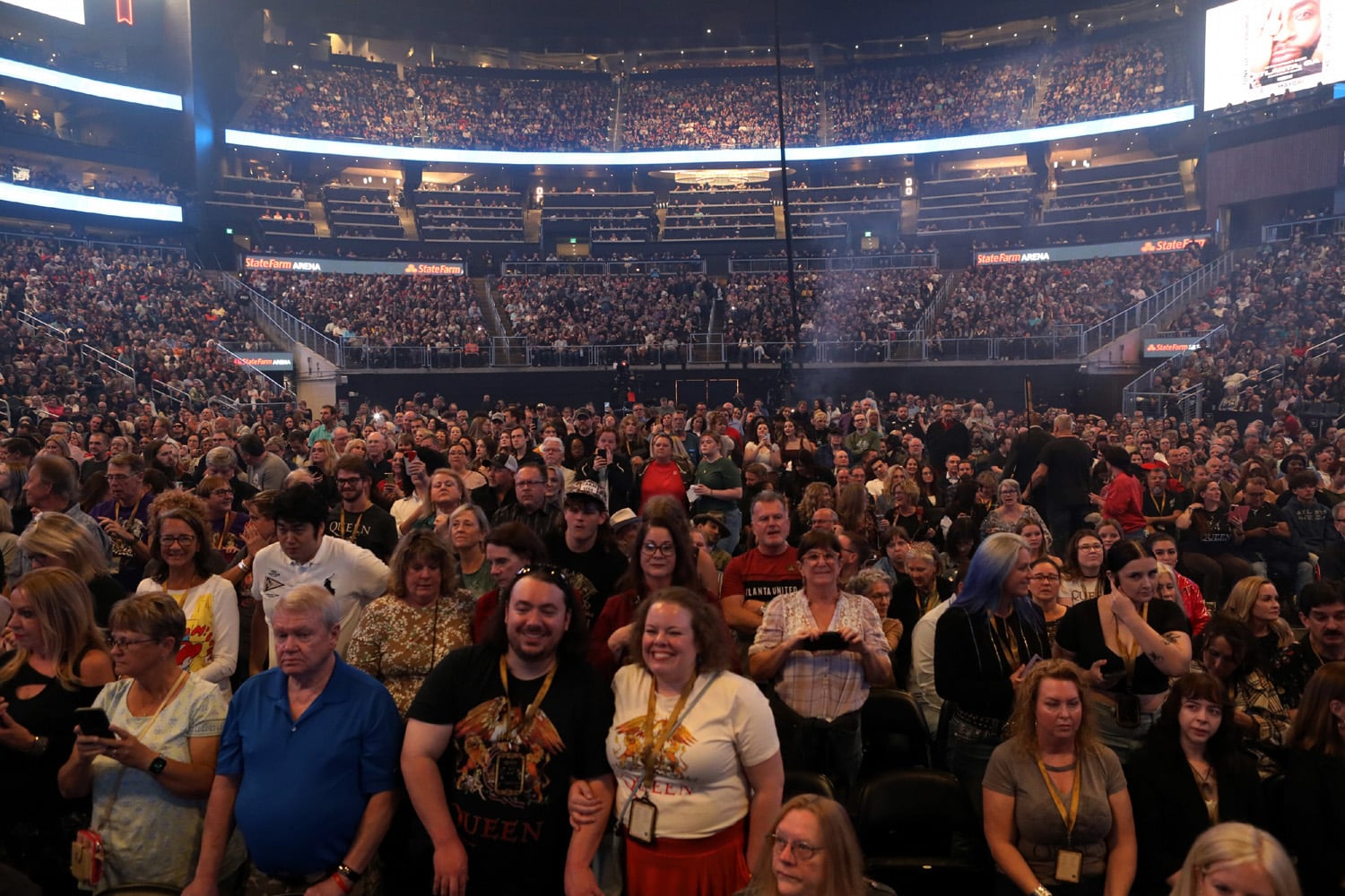 Queen + Adam Lambert rocked sold out State Farm Arena on Monday, October 23, 2023.
Robb Cohen for the Atlanta Journal-Constitution