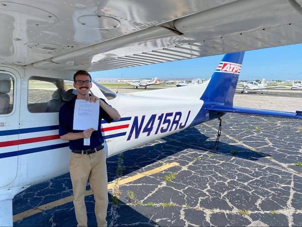 Sam Lilley, the late first officer of the fatal American Airlines flight, was a Richmond Hill, Ga. native. His father Tim Lilley posted this image of Sam on Facebook in remembrance. 