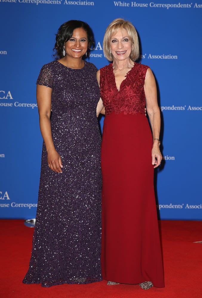 Revelers arrive for 2017 White House Correspondents' Dinner