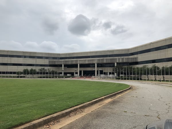 The former Forces Command or FORSCOM building at Fort McPherson on Monday, Aug. 26, 2019. J. SCOTT TRUBEY / STRUBEY@AJC.COM