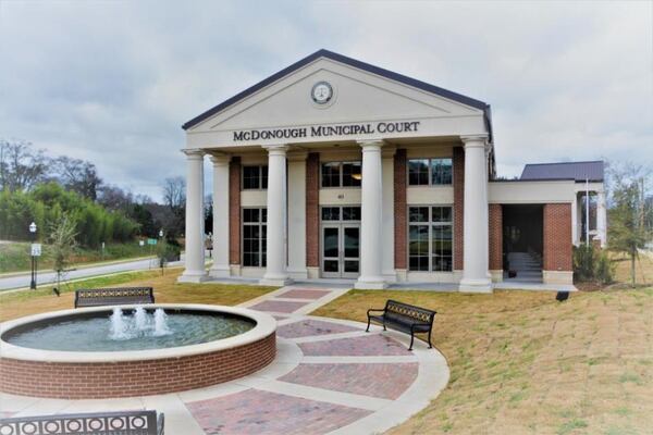 McDonough Municipal Court. (City of McDonough)