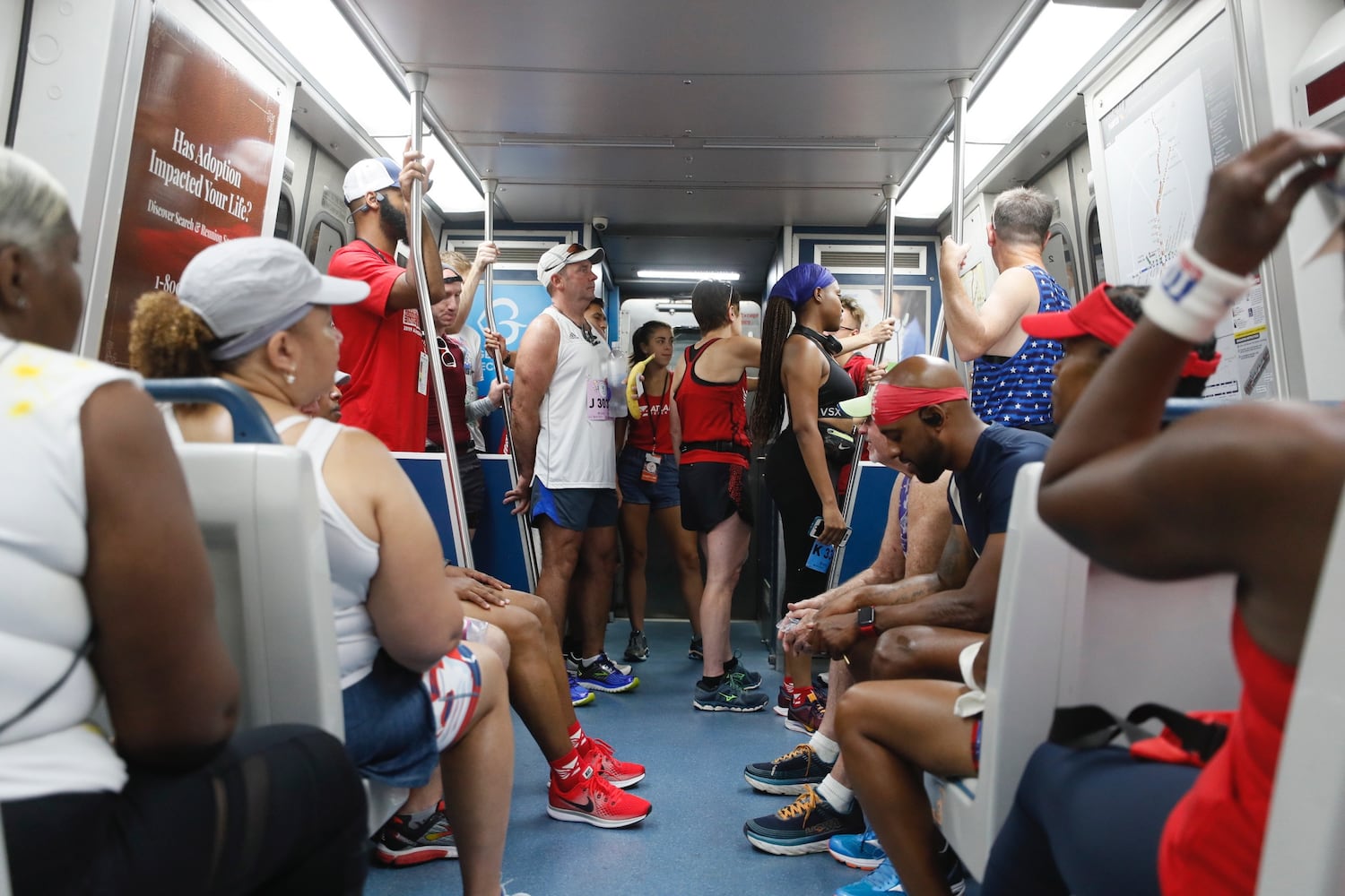 PHOTOS: Scenes at 2019 AJC Peachtree Road Race