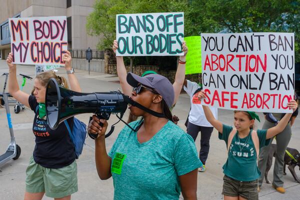 Georgia can no longer enforce its ban on abortion that took effect earlier this year, a Fulton County judge said Tuesday, allowing the procedure again to be performed in Georgia after a doctor detects fetal cardiac activity. (Arvin Temkar/AJC)