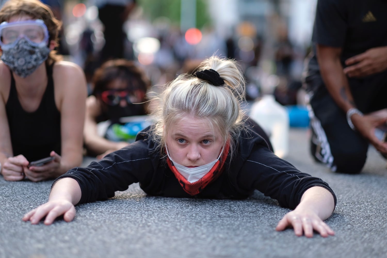 PHOTOS: Fourth day of protests in downtown Atlanta