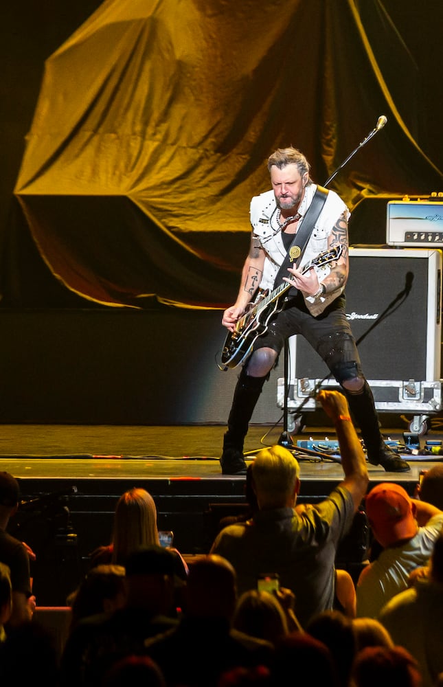 Hometown rockers Collective Soul wowed a packed crowd at Ameris Bank Amphitheatre on the Summer Camp with Trucks tour Friday September 20, 2024, in Alpharetta. (Photo: Ryan Fleisher for The Atlanta Journal-Constitution) 