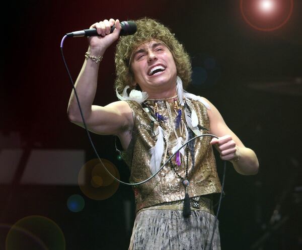 Greta Van Fleet singer Josh Kiska yes, sounds like Robert Plant.  Photo: Robb Cohen Photography & Video/www.RobbsPhotos.com