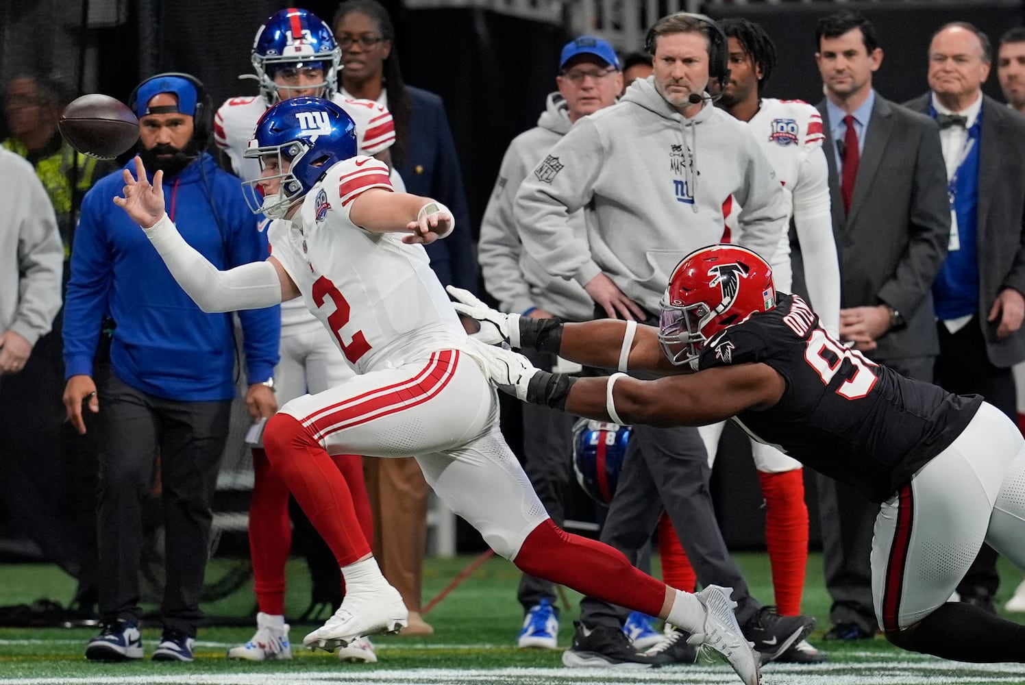 Giants Falcons Football