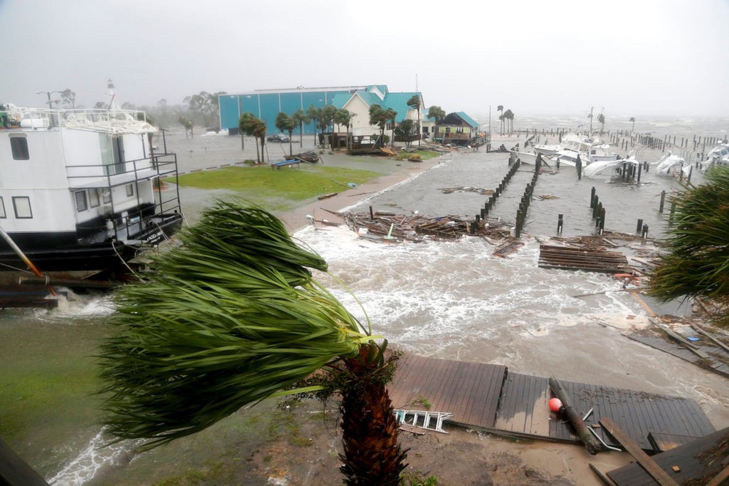 Photos: Hurricane Michael leaves behind path of destruction