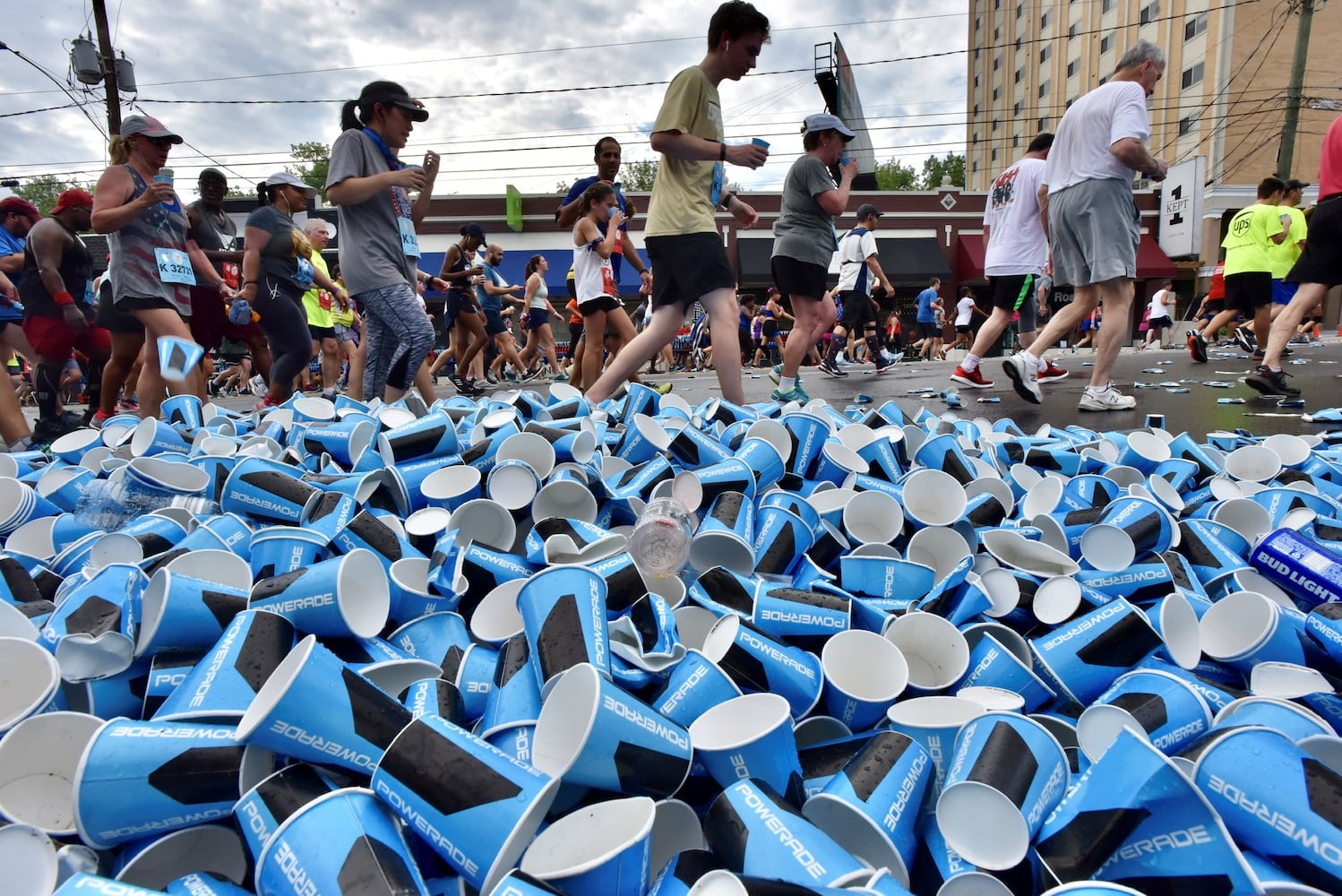 PHOTOS: Scenes at 2019 AJC Peachtree Road Race