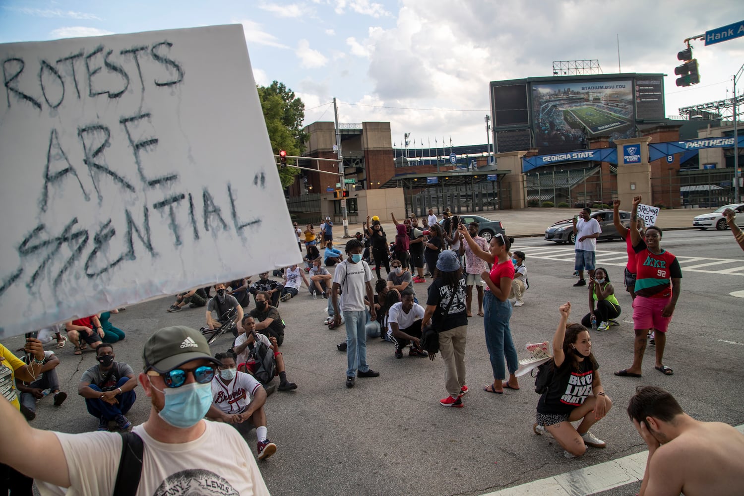 PHOTOS: Protests continue in Atlanta over recent fatal police shooting