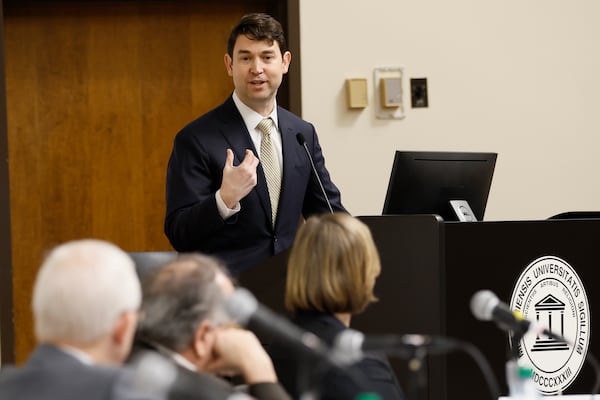 Ryan Germany, former general counsel to Secretary of State Brad Raffensperger said monitors he is leading in overseeing Fulton County's election operations plant to work "to support the transparency of the election process." He added, "Our focus will remain on doing the job that we have been retained to do and doing it to the best of our abilities.” Miguel Martinez / miguel.martinezjimenez@ajc.com