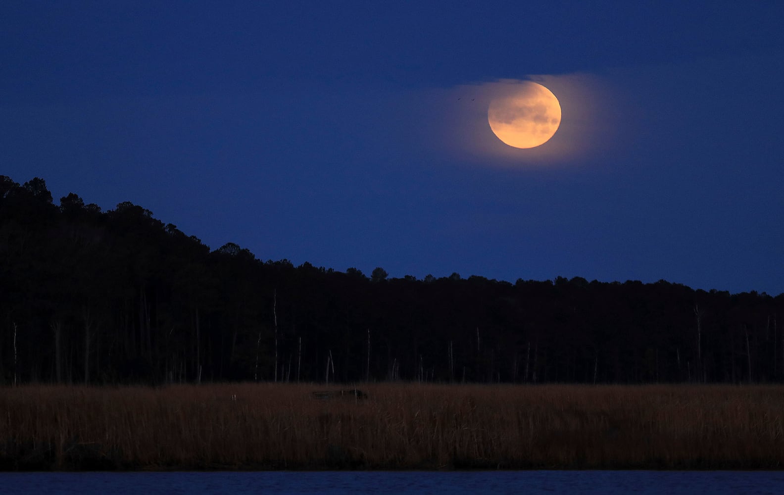 Photos: Super blue blood moon eclipse 2018