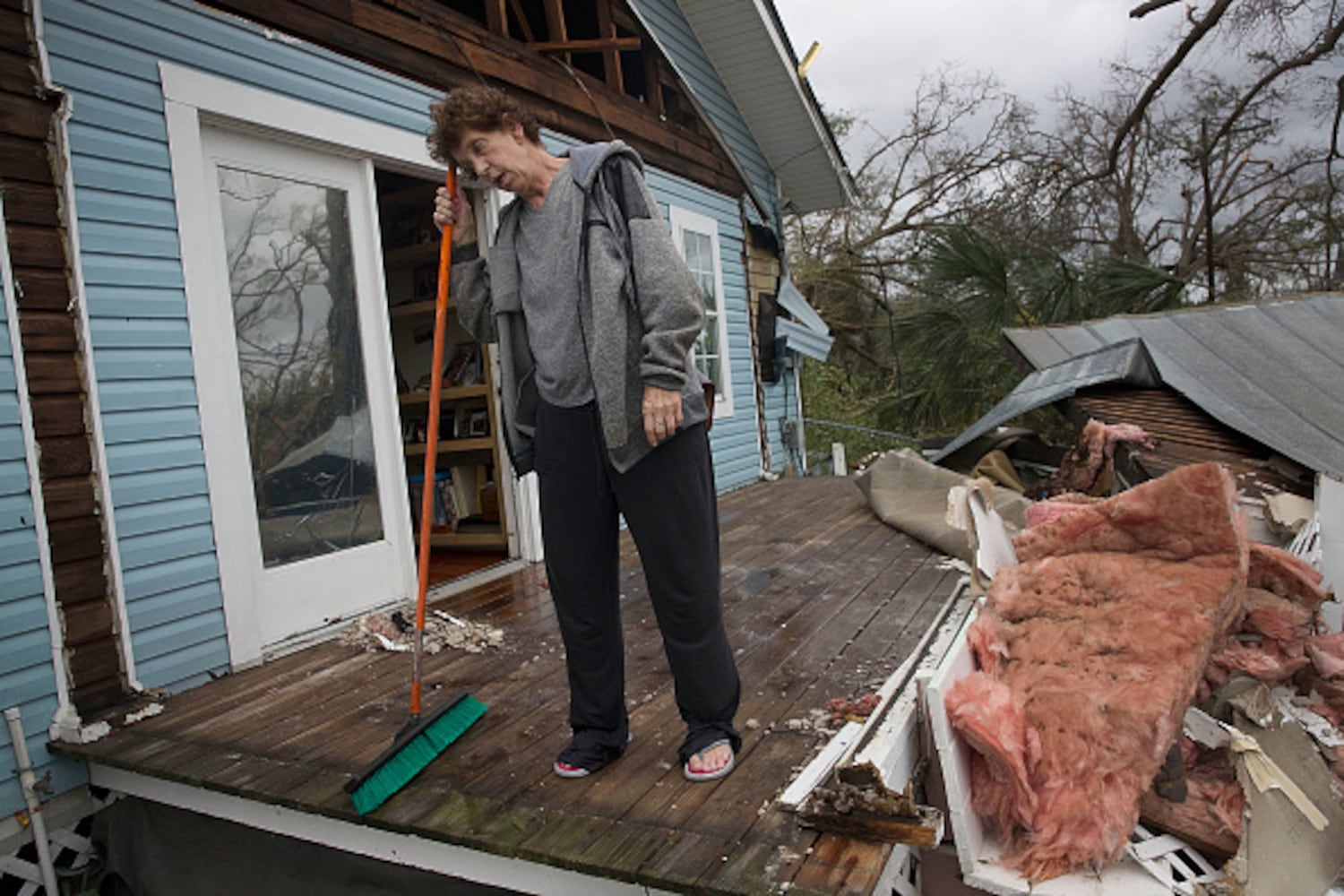 Photos: Hurricane Michael leaves behind path of destruction