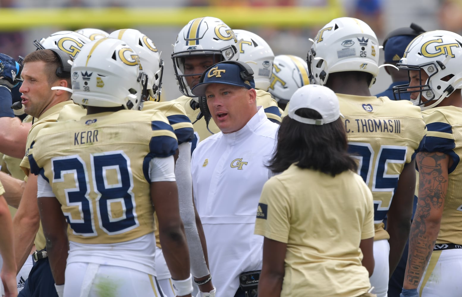 Photos: Georgia Tech is upset by The Citadel