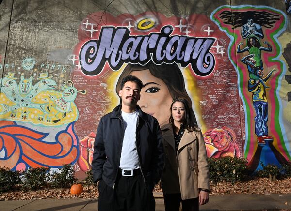 Mariam Abdulrab's brother Ali, left, says that his family is furious that the system failed to protect the public. Demarcus Brinkley “should have never been out,” said Asya Morgan, at right, a family friend. “If he was going to be out, then he needed severely heightened supervision.” (Hyosub Shin / Hyosub.Shin@ajc.com)