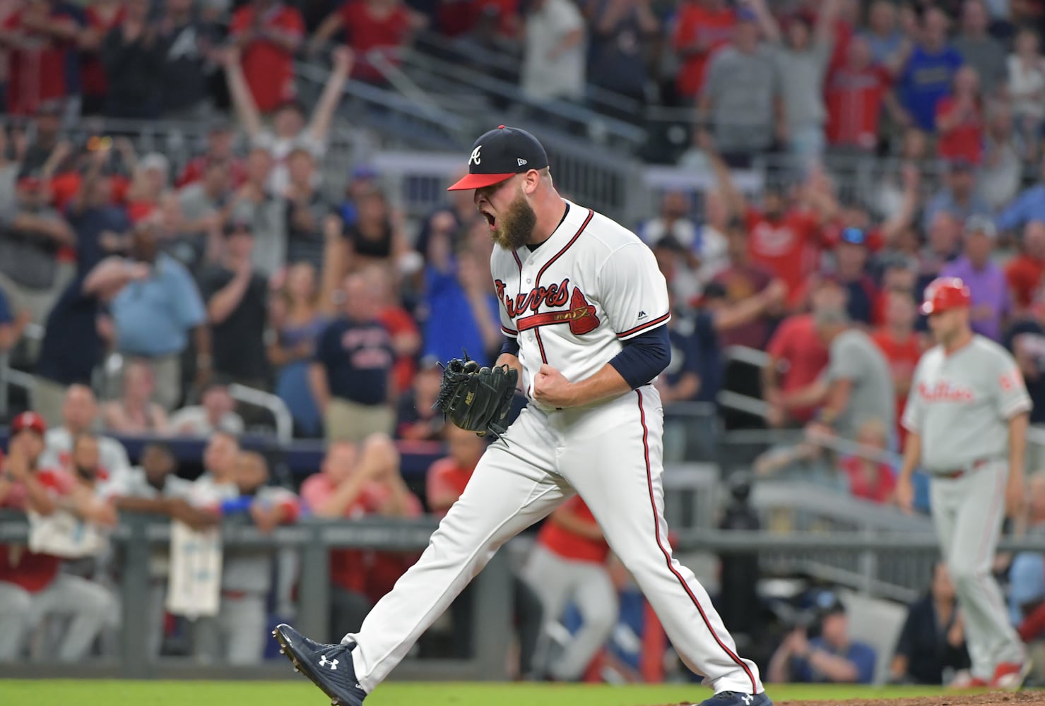 Photos: Braves rally to beat the Phillies again