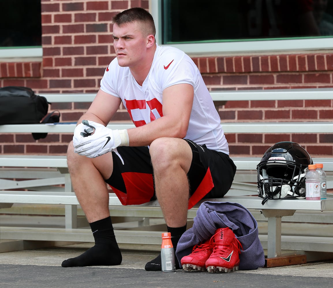 Photos: Falcons rookies suit up for mini-camp