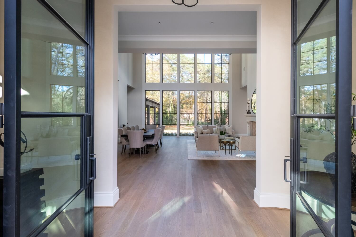 Spectacular new construction sits on 1.5 acres in heart of Buckhead