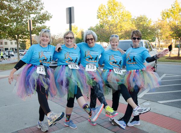 Participants enjoying the Jonny & Xena 5k/Walk & Festival