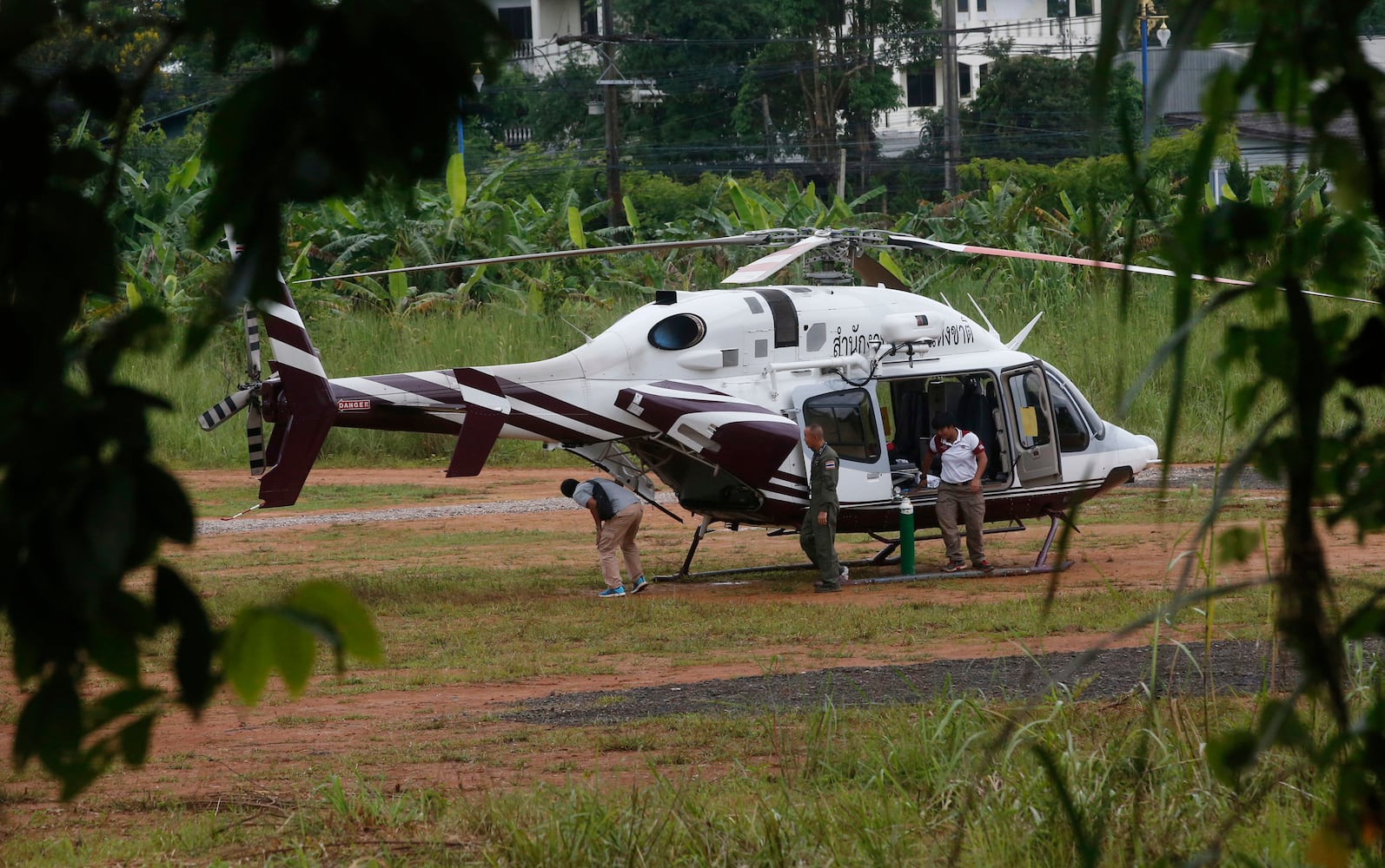 Photos: Rescuers work to free soccer team, coach trapped in Thai cave