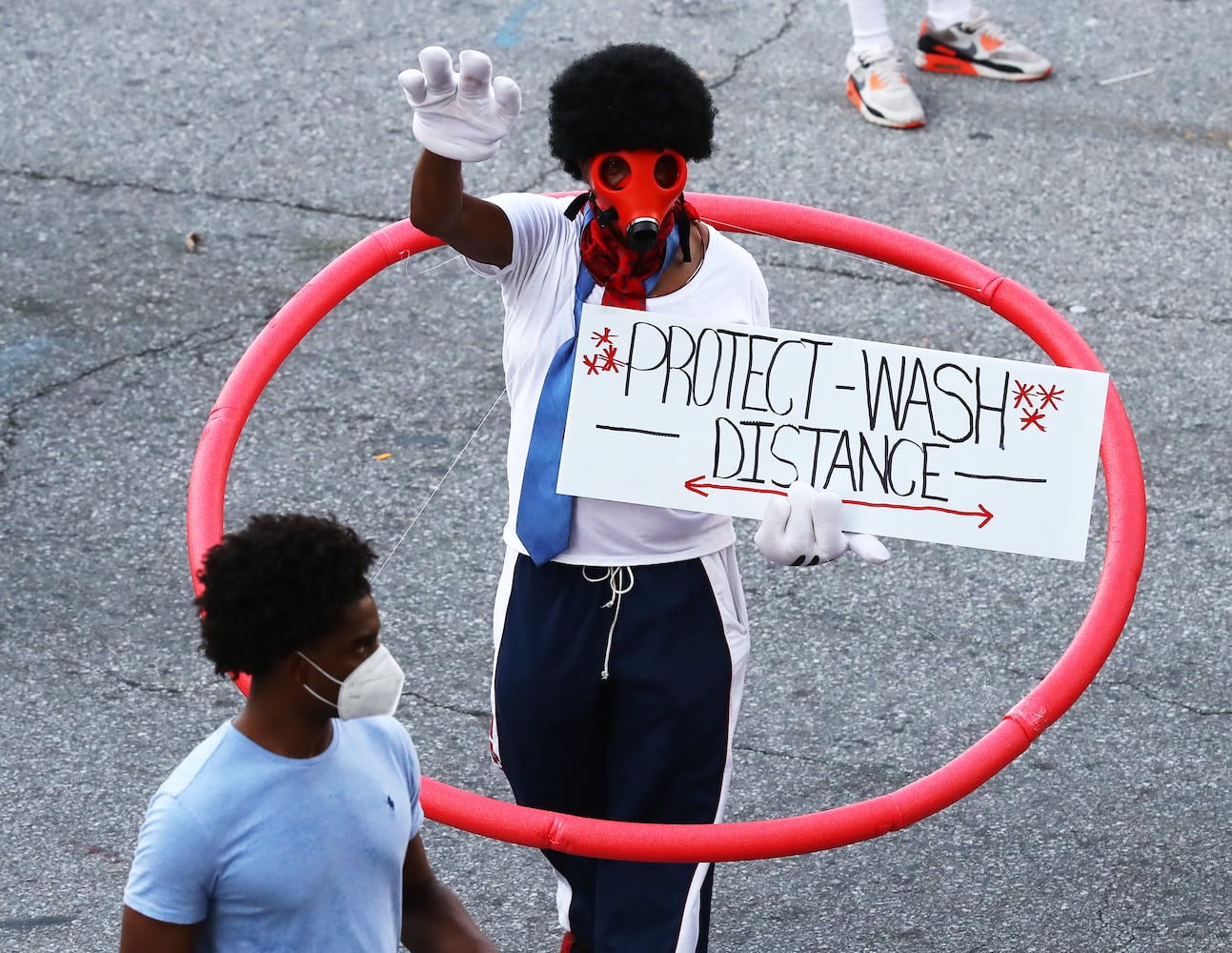 PHOTOS: Protesters gather across metro Atlanta