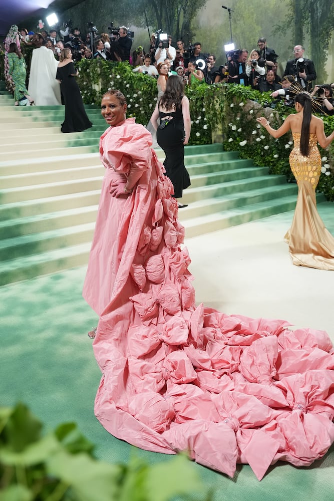 Adrienne Adams at the Metropolitan Museum of Art's Costume Institute benefit gala in New York, May 6, 2024. (Amir Hamja/The New York Times)