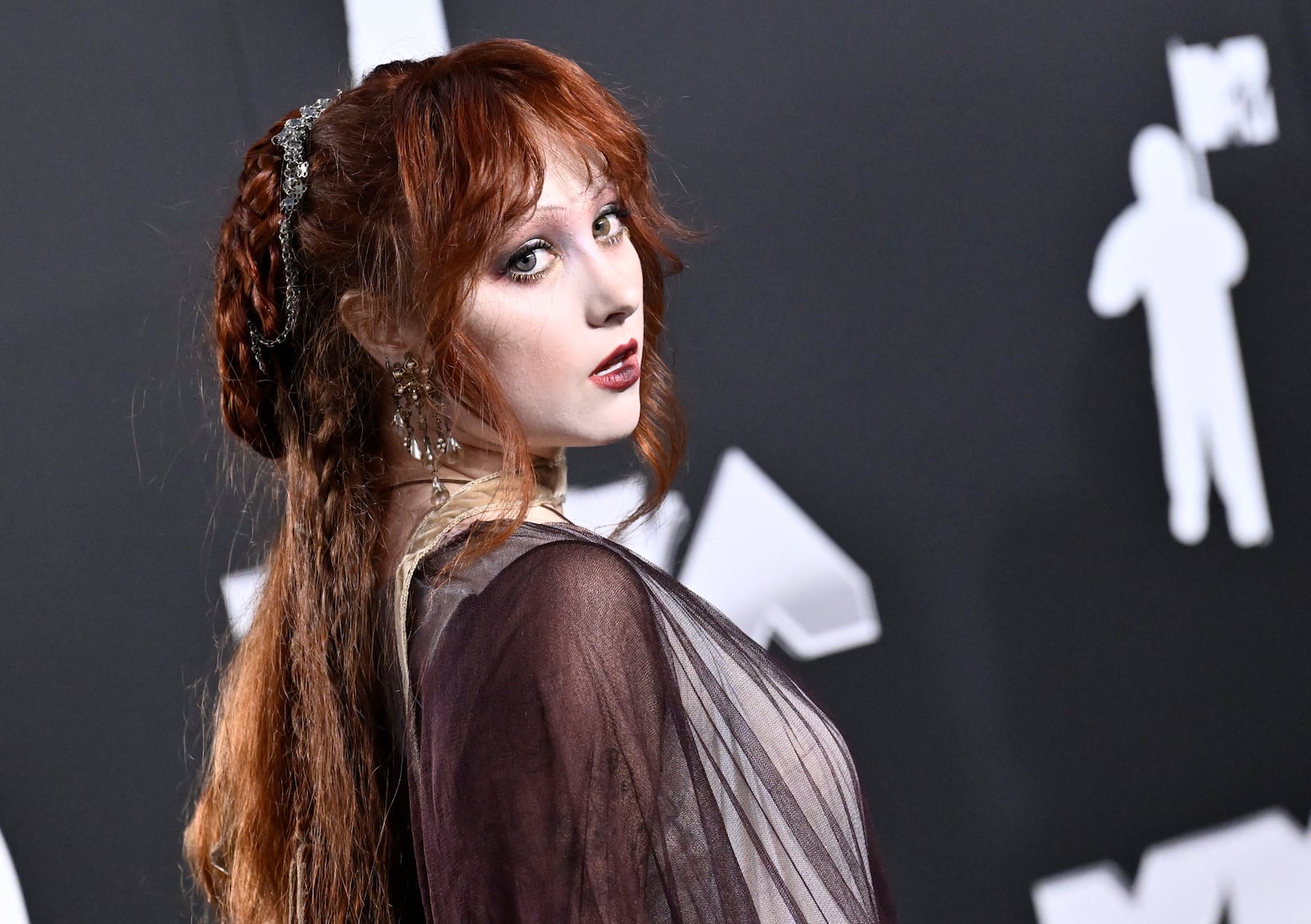 Chappell Roan arrives at the MTV Video Music Awards on Wednesday, Sept. 11, 2024, at UBS Arena in Elmont, N.Y. (Photo by Evan Agostini/Invision/AP)