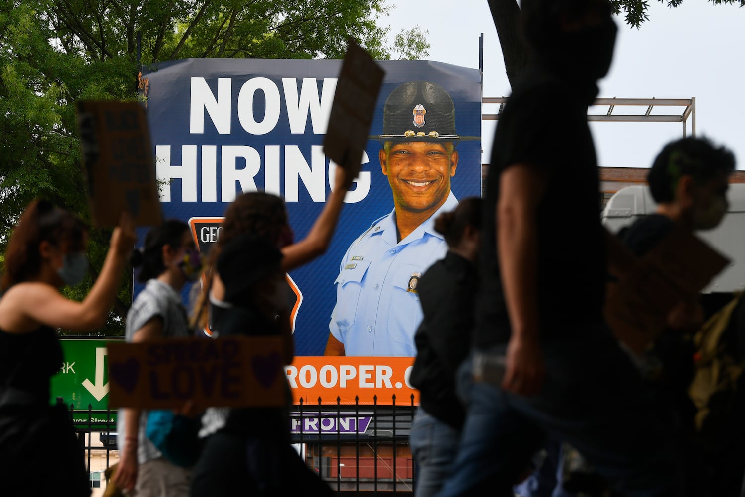 PHOTOS: Eighth day of protests in Atlanta