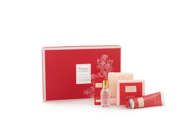 The Rose Collection from L’Occitane. CONTRIBUTED