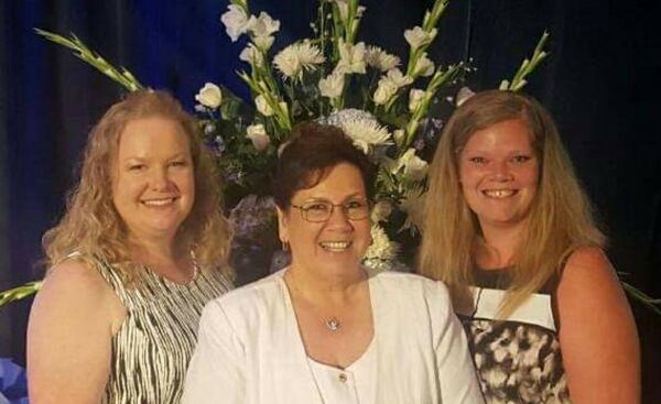 Sandra celebrated her retirement as a bus driver for Fulton County Schools with her two daughters in 2016 after 30 years of service.