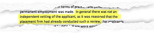 Dr. William Kanto’s report on Dr. Yvon Nazaire for Georgia Correctional HealthCare looked into the credentialing of temporary physicians.