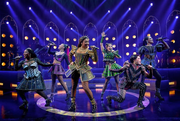 "Six" is a Broadway musical about the six wives of Henry VIII. The musical comes to Atlanta April 28-May 3, 2026.