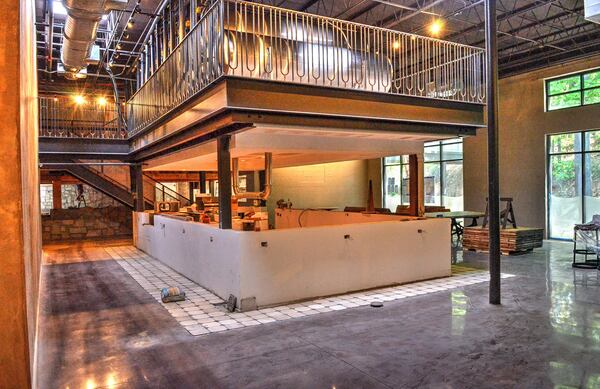 A full service bar will greet guests at Bold Monk Brewing Co. in Atlanta.