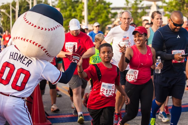 The Braves Country 5K happens June 11. (Photo by Joaquin Lara)