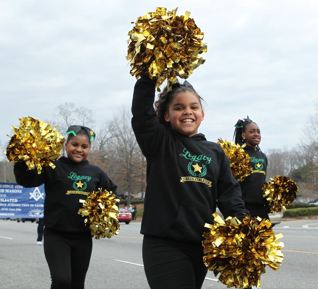 Annual MLK Day parade in Gwinnett County, Jan. 16, 2017