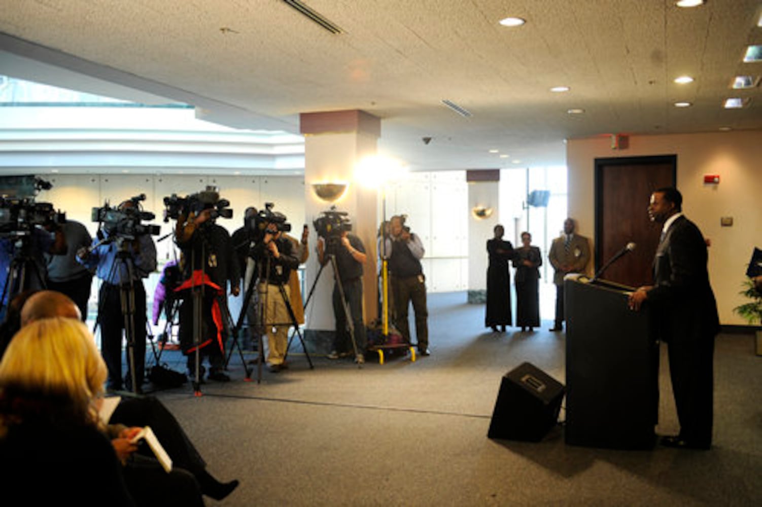 Atlanta Mayor Kasim Reed's first day in office