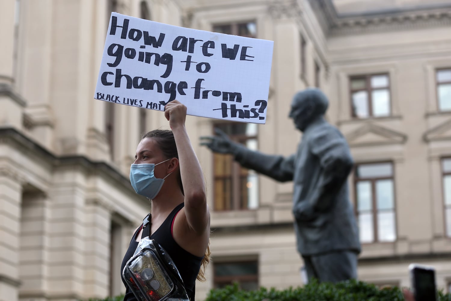 PHOTOS: Thousands march at Georgia Capitol as lawmakers return